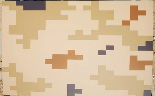 黄冈荒漠迷彩漆喷涂